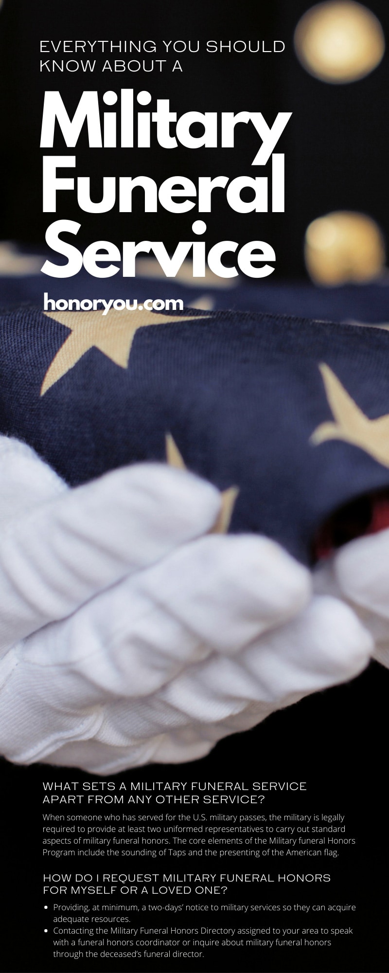 Everything You Should Know About a Military Funeral Service