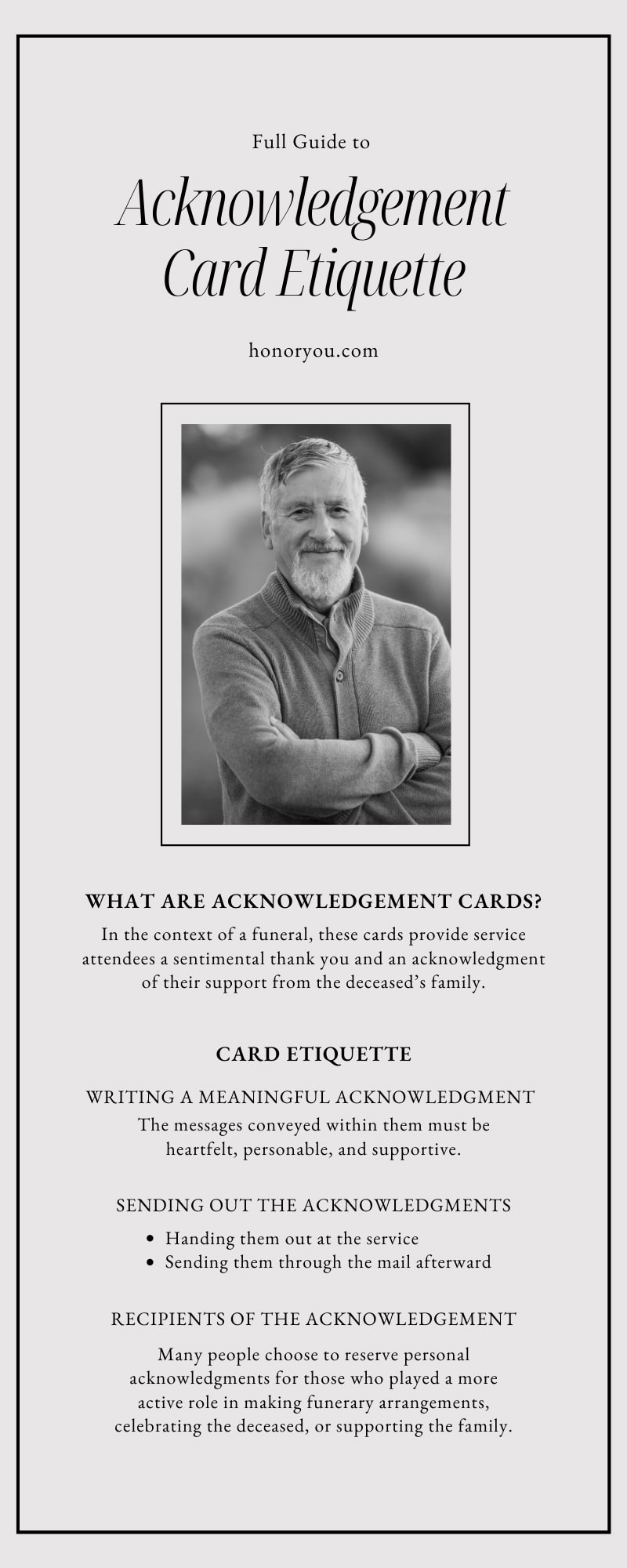 Full Guide to Acknowledgement Card Etiquette
