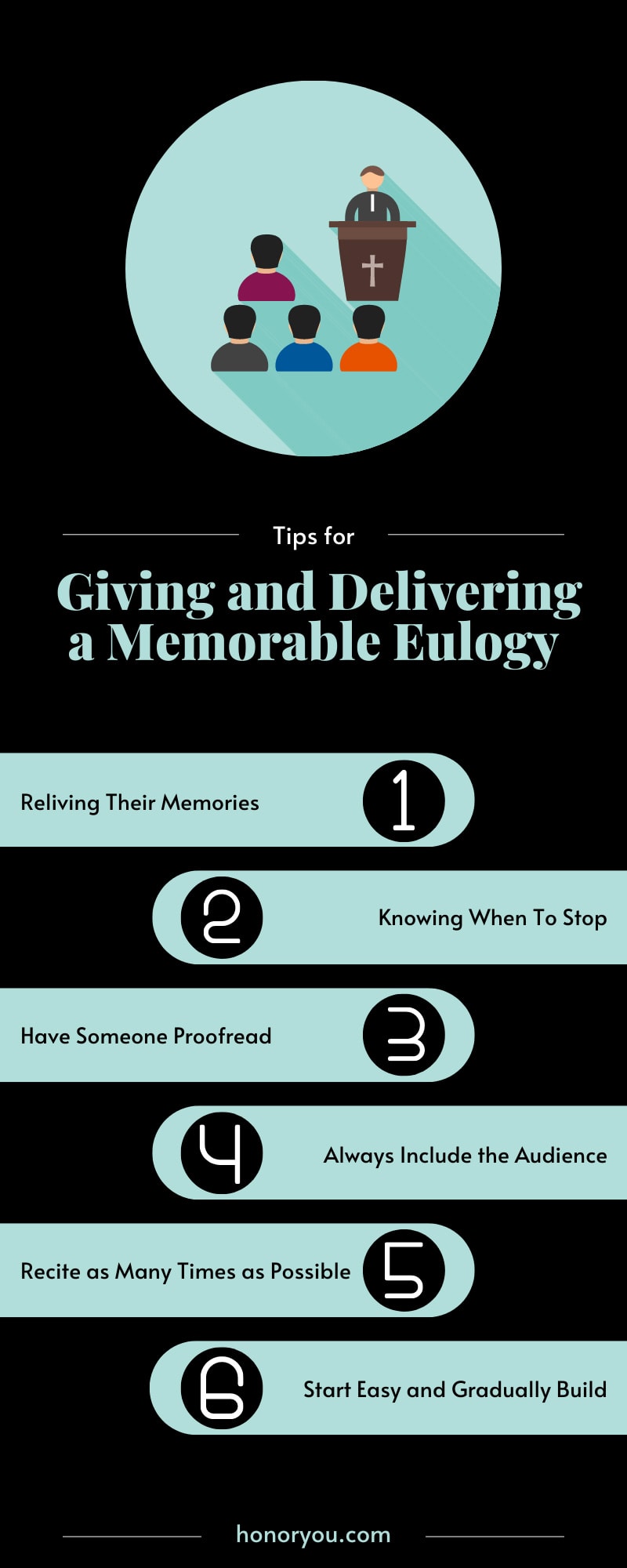 10 Tips for Giving and Delivering a Memorable Eulogy