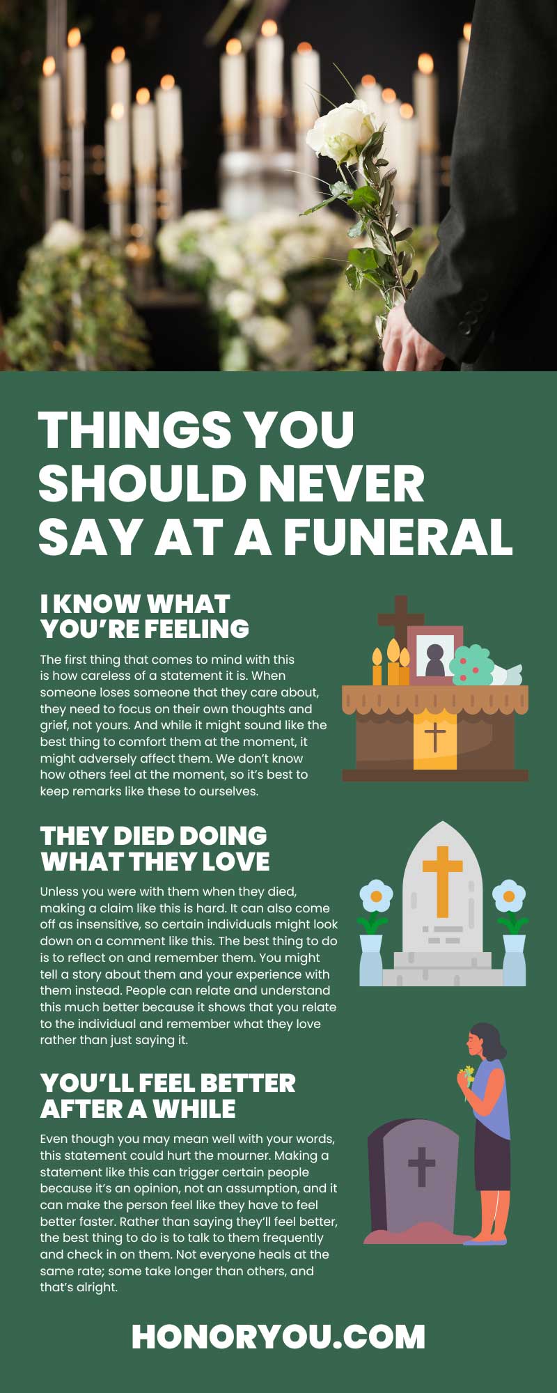 10 Things You Should Never Say at a Funeral