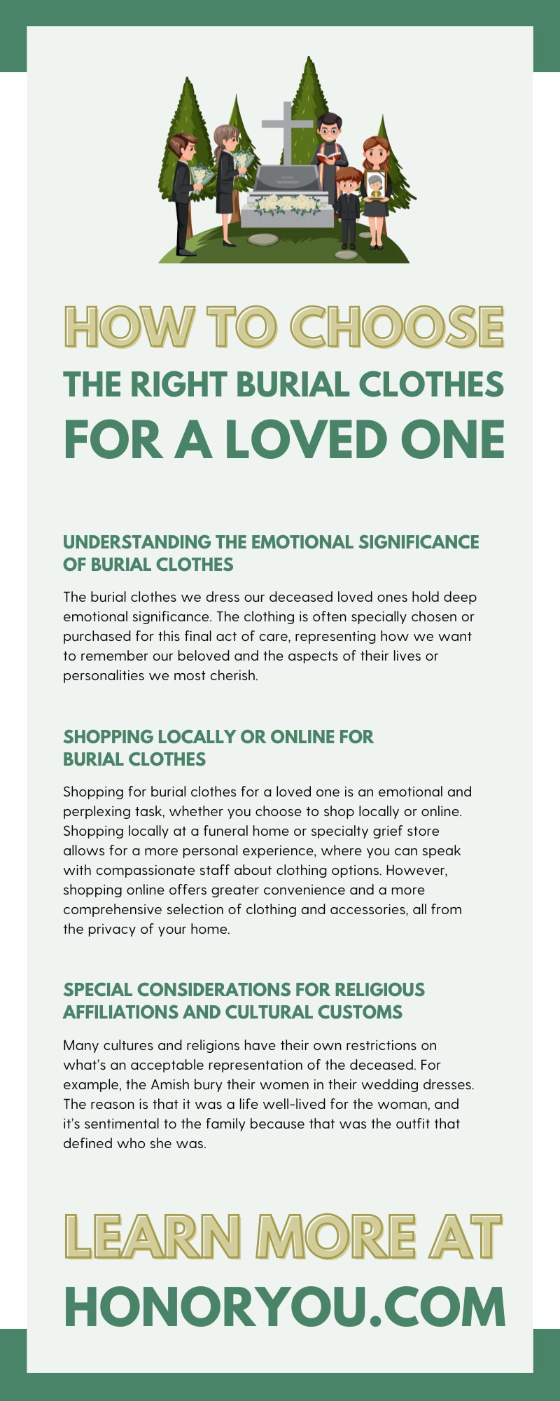 How To Choose the Right Burial Clothes for a Loved One