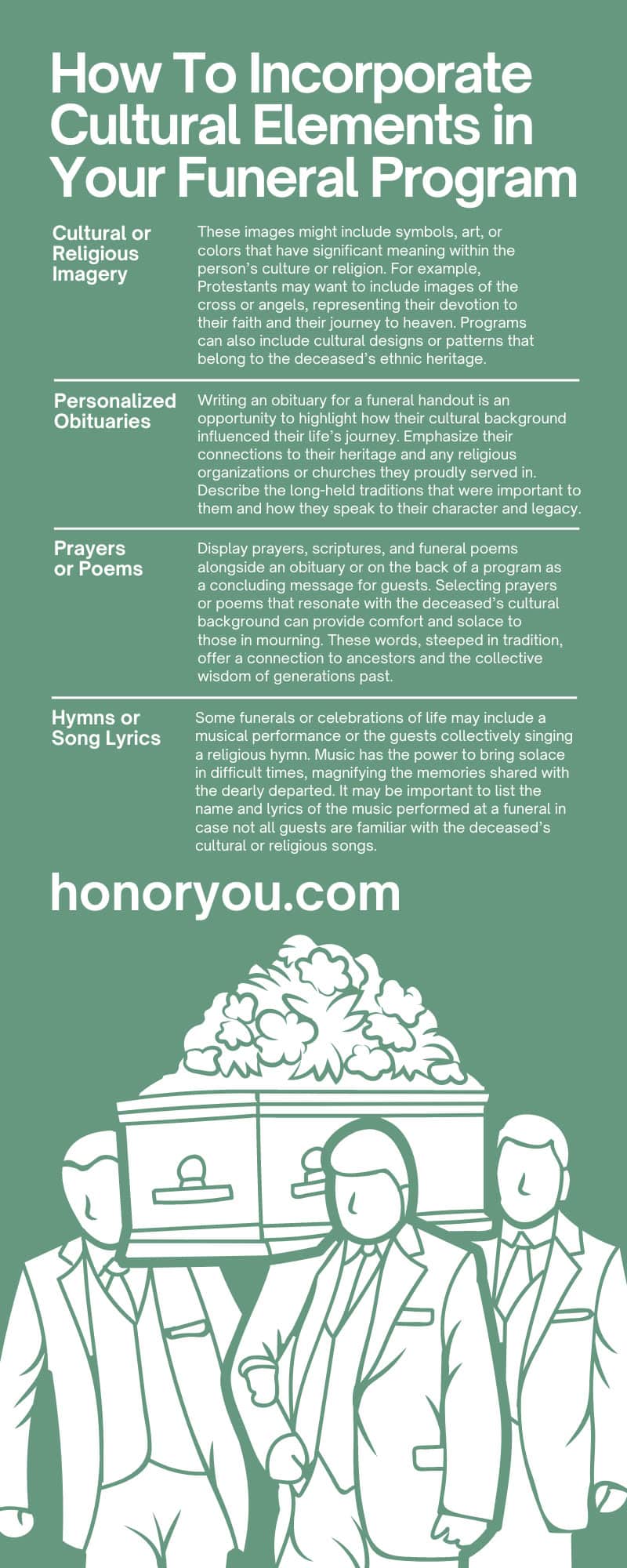 How To Incorporate Cultural Elements in Your Funeral Program
