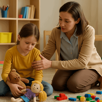 play therapy for grieving children