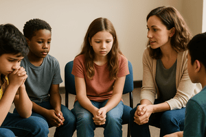 group therapy for grieving children