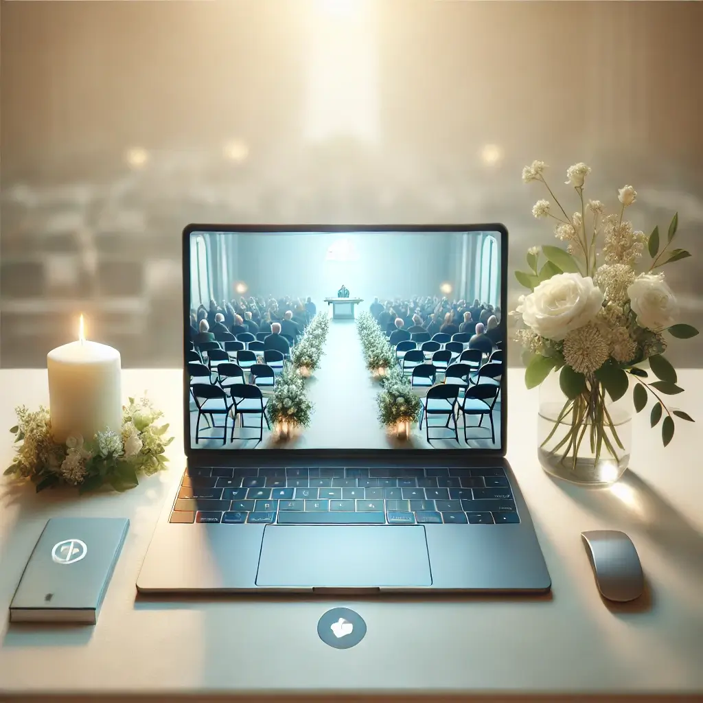 remote funeral attendance