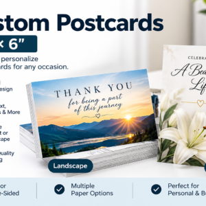 Custom Postcards – 4" × 6"